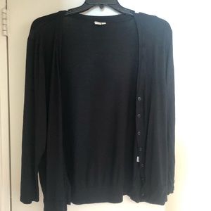 Lightweight Black 14th & Union 1X Cardigan